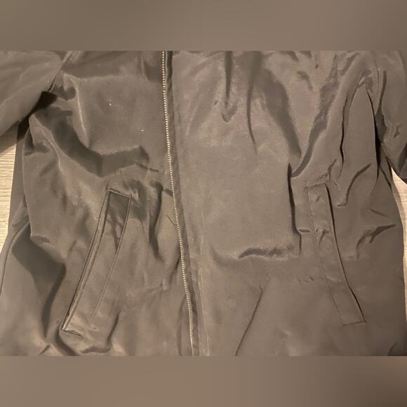 Perry Ellis Black Jacket Coat Large - Picture 5 of 5